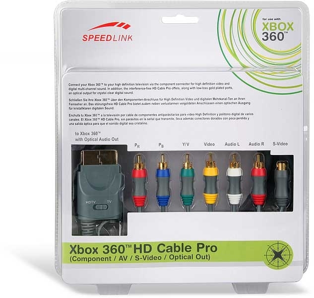 Xboxâ„¢ 360 HD Cable (Component AV-Cable-Opt. Output) - Oprema za igranje