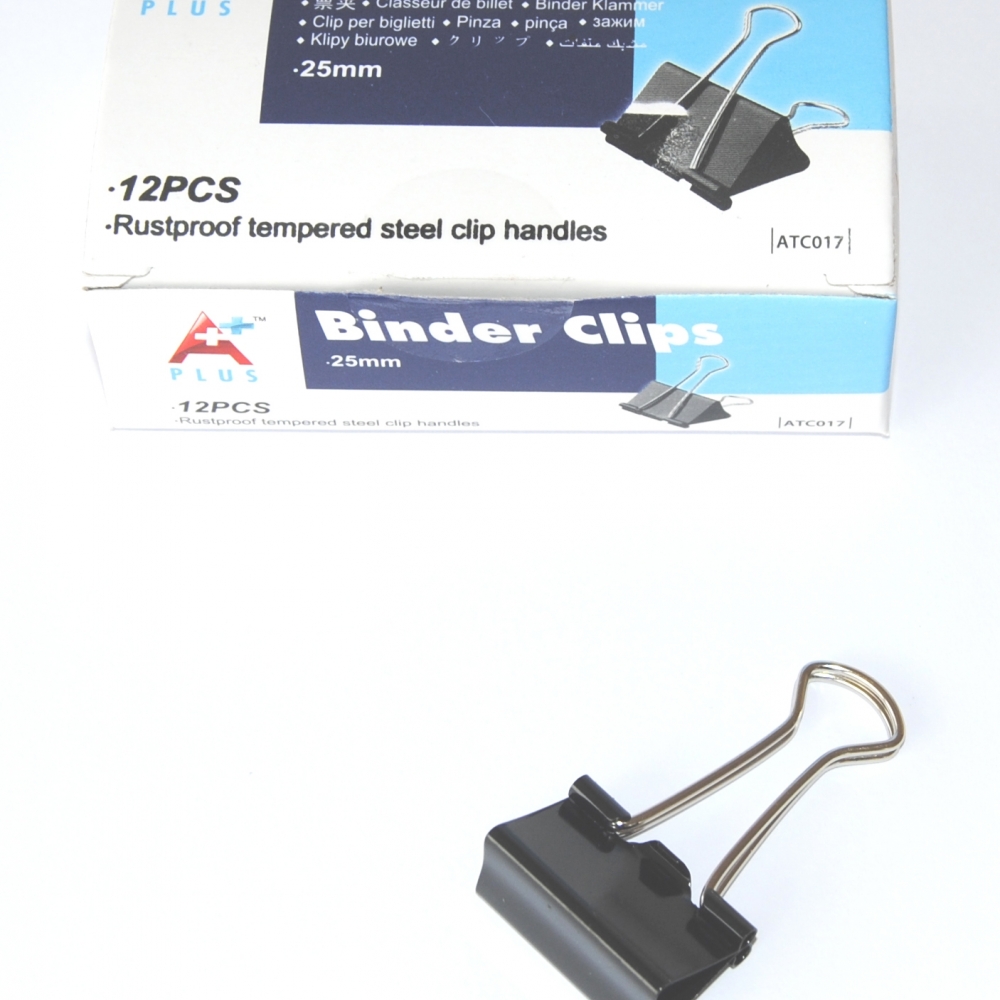 Privremene klamerice 25 mm A Plus, 1/12, ATC017 - Štipaljke za papir