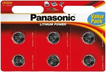 Panasonic baterije Litijum CR-2032 L/6bp - Punjive baterije