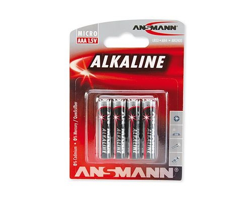 ANSMANN baterija LR03 4/1 ALK RED - Punjive baterije