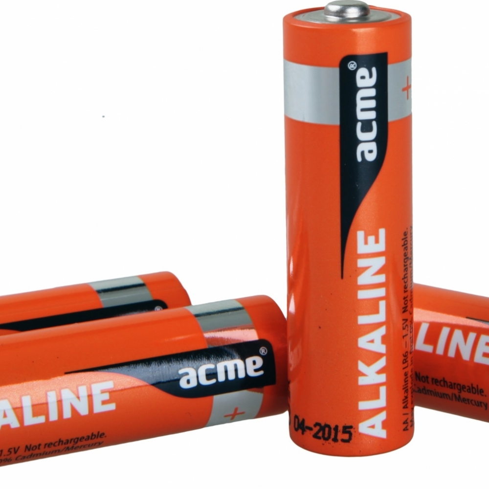 Baterije ACME alkalne LR06 AA pak 1/4 - Punjive baterije
