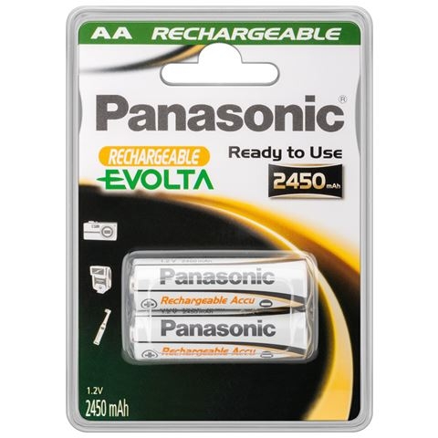 PANASONIC baterije HHR-3XXE/2BC - 2Ã— AA punjive 2450 mAh - Punjive baterije